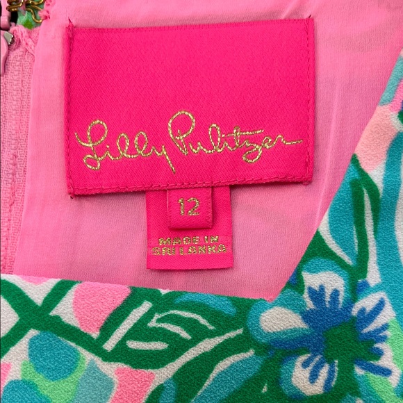 Lilly Pulitzer Donna square neck romper size 12 - Picture 7 of 13